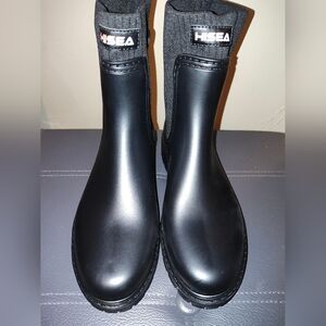HISEA Waterproof Black Boots